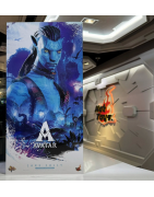 Hot Toys MMS684 Avatar: La Voie de l'eau Collectible Action Figurine 1/6 Jake Sully (Deluxe Version) 45cm