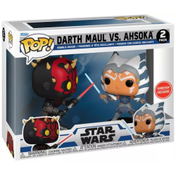 Funko Pop - 2  Pack - Dark Maul vs AhsoKa