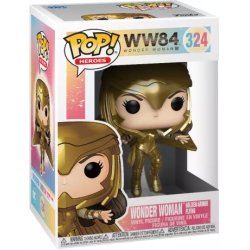 Funko Pop - 324 - Movies: WW84 - Wonder Woman : Wonder Woman in Golden Armor Flying