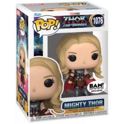 Funko Pop - 1076 - Thor Love & Thunder POP! Marvel Mighty Thor Special Edition Vinyle Figurine 10cm