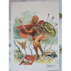 Ex-libris signé par Félix Meynet