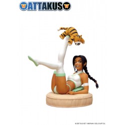 Sillage - Navis et la peluche d'Houyo - statuette résine 13 cm