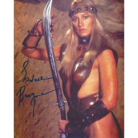 Autographe de Sandahl BERGMAN - Conan
